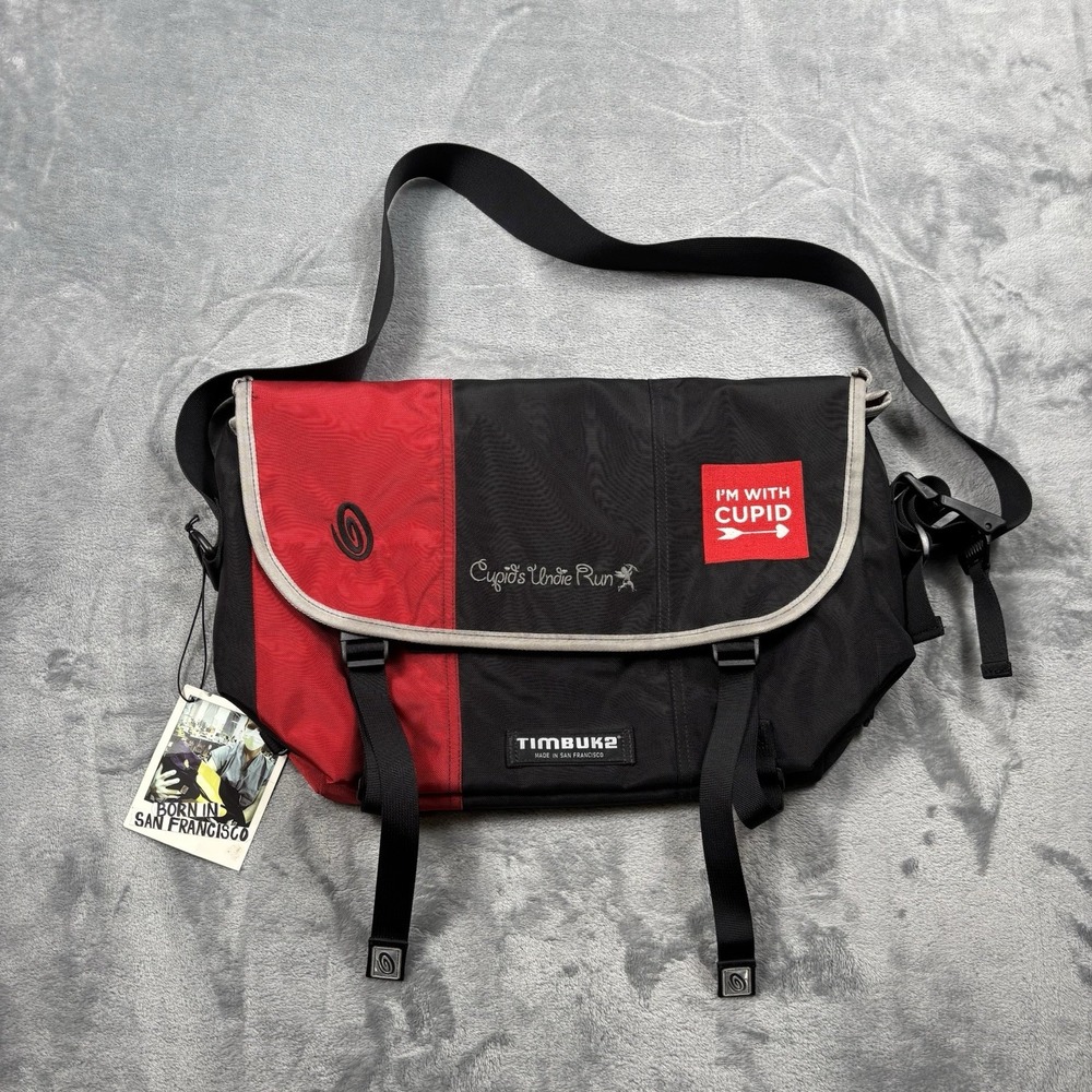 Vintage Timbuk2 Cupid's Undie Run Messenger Bag San Francisco Limited Charity